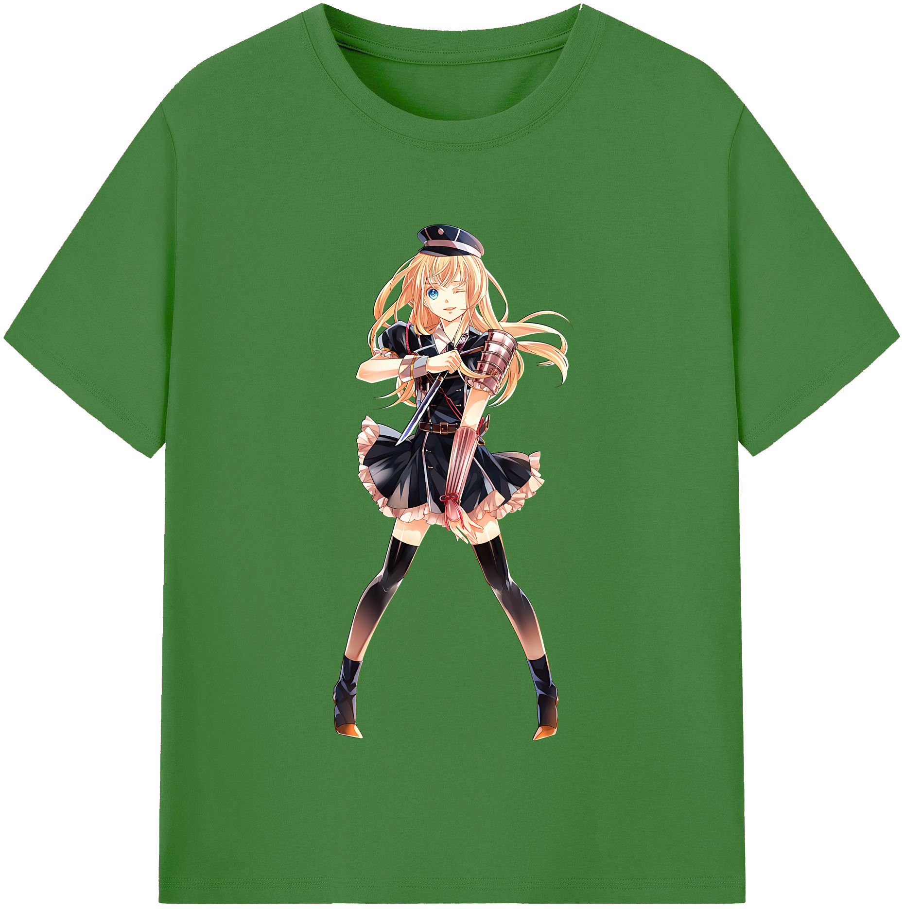 （画像用） 刀剣乱舞 Touken Ranbu レディースカジュアルプリントTシャツ（綿100％）